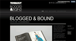 Desktop Screenshot of bloggedandbound.hairmeetwardrobe.com